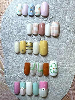 アロハナ(Alohana)の写真/価格＆デザインに自信あり☆多種新作デザイン定額プランを多数ご用意【新規/定額デザインネイル¥5600～】
