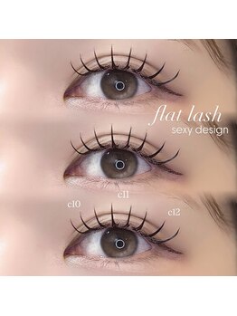 メル バイ ウィリートーキョー(MELL by wellytokyo)/マツエク　フラットラッシュ