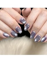 マイオティック ネイル(miotic nail)/夜桜デザイン