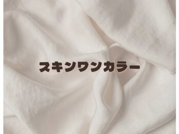 ツインネイル 塩釜口店(twin.nail)/skinワンカラー　　¥3480