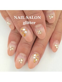 ネイルサロン グリッター(NAIL SALON glitter)/ダブルグラデーションネイル