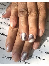 マグネットアレンジネイル♪