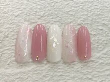 プルミエ ネイル(Premier Nail)/NEW☆ニュアンス大理石＆シェル