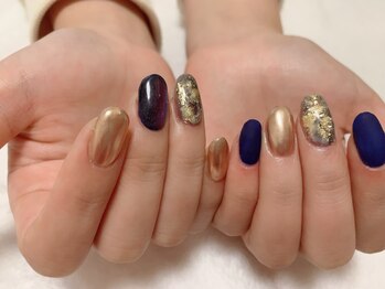 ネイル フィエルテ(Nail Fierte)/Blue nuance