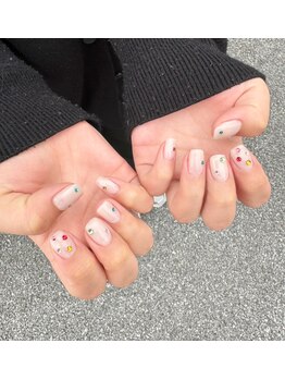 はあとねいる 宇都宮御幸ヶ原店/ジュエリーネイル