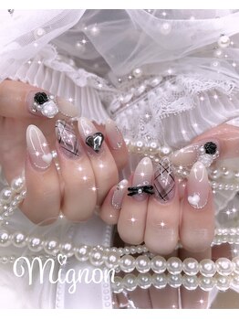 ミニョン 新宿(Mignon)/ガーリーネイル♪