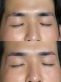 ミレボ 池袋(Me.rebo)&nbsp;左右差を整えるナチュラルデザインが得意＊[メンズアイブロウ]