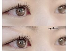 アイラッシュサロン エーアンドエー(eyelash salon A&A)/まつげパーマ立ち上げ
