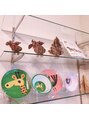 ネイルサロン クローネ(Nail Salon Krone) 店内の小物も北欧で現地調達☆
