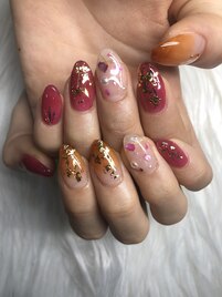 【Hand】シースルーネイル