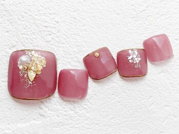 リーチェ ビューティアンドネイルサロン 大名店(Beauty&Nail Salon)/2021S/Sフットネイル