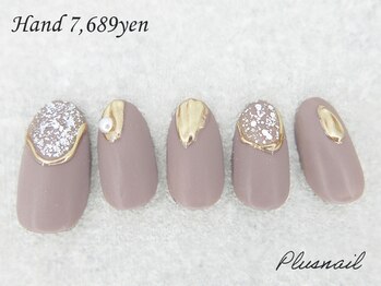 プラスネイル 池袋西口店(PLUS NAIL)/【736】定額7,689円マットネイル