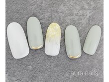 アウラネイルズ(aura nails)/☆ベーシックデザイン￥7800