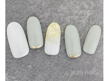 アウラネイルズ(aura nails)/☆ベーシックデザイン￥7800