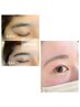 【目元印象UPの実績】まつげパーマ+眉毛アイブロウWAXセット眉メイク付 6,800