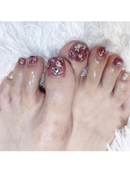 フットネイル 秋