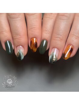 ボンテ 新宿店/べっ甲ネイル
