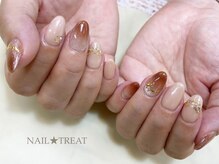 ネイルトリート 茨木駅前店(NAIL TREAT)/マググラデーションネイル