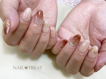 ネイルトリート 茨木駅前店(NAIL TREAT)/マググラデーションネイル