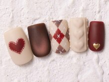 アイネイルズ 横浜WEST店(I-nails)/冬ニットハートマグ10480円