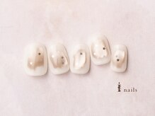 アイネイルズ 横浜EAST店(I-nails)/ちびホロマグネットネイル