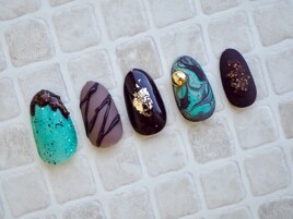 チョコミントカラーバレンタイン