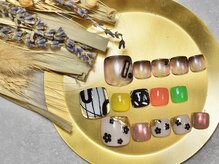 ルディメール(Rudymale)/ポップネイル×ニュアンスネイル