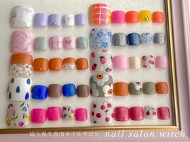 2025年春フットネイル♪