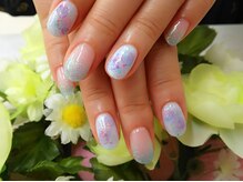 プルミエ ネイル(Premier Nail)/サイダーみたい♪爽やかネイル