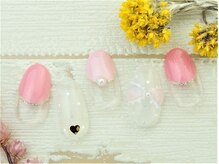 ネイルズガッシュ 武蔵小山店(NAILsGUSH)/＊ぷっくりリボン＊