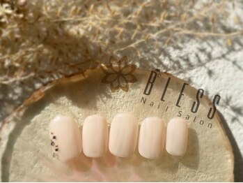 ブレス 仙台駅前本店(BLESS)/さりげないキラメキツヤネイル♪