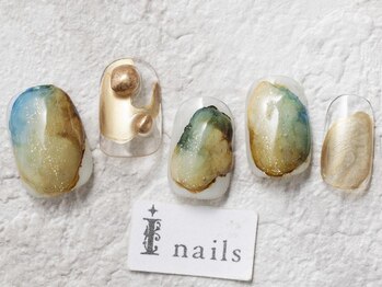 アイネイルズ 渋谷店(I nails)/インクマーブル