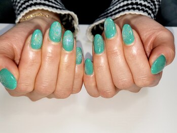 ワンカラーにマグネットをプラス