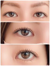 クリア アイラッシーズ アンド ネイルサロン シャイン(CLEAR & SHINE)/フラットラッシュ120本