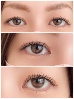 クリア アイラッシーズ アンド ネイルサロン シャイン(CLEAR & SHINE)/フラットラッシュ120本