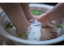山野草の雰囲気（全メニュー季節のフットバス付◆丁寧に足裏ほぐし）
