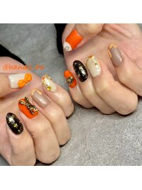 haruka nail × ハロウィン