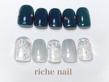 リッシュネイル 新百合ヶ丘店(riche nail)/シンプルアートコース