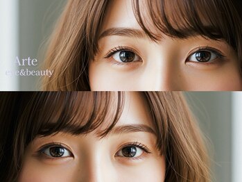 アルテ アイアンドビューティー(Arte eye&beauty)の写真/憧れのパッチリお人形eyeに♪自まつ毛が少ない方や細い方にもオススメ◎自然な仕上がりで存在感ある目元に!
