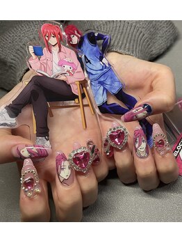 ネイルサロン ブリリアント(Nail Salon Brilliant)/付け放題6＋キャラネイル4