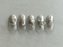 クリアボールネイル