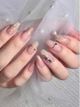ココ美 蔵王店(COCO美)の写真/大人かわいいシンプルネイルが得意◎肌なじみカラーやトレンドもお任せ♪