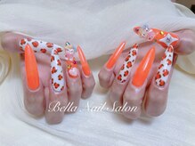 ベラーネイルサロン(Bella Nail Salon)/持ち込みデザイン豹柄ネイル