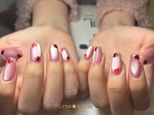 リームサロン 池袋店(LYYM SALON)/ハート×ピンクの愛いネイル