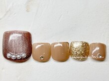 フェリーチェ(nail salon＆school felice)/フットネイル/定額制8800円/瑞江