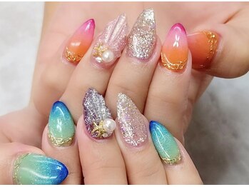 ネイルサロン シェル(Nail Salon SHELL)の写真/高い技術&持ちの良さ☆【ジェルメニューすべてにパラジェル使用】お得なクーポン有☆記念ネイルもお任せ!