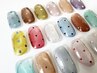 ○campaign hand gel○マグネット×ドット￥7900
