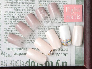 ライトネイルズ イバラキ(light nails IBARAKI)/シンプルオフィスネイル