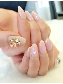 ダリア 西大寺本店(DAHLIA)/ビジューネイル☆