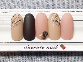 3色チョコネイル ¥8000